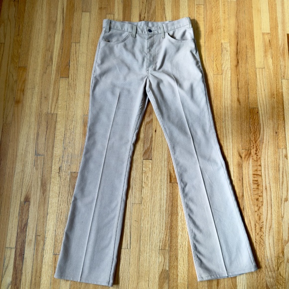 Vintage 1979 Levi’s Black Tab Sta-Prest Flares - Picture 2 of 9